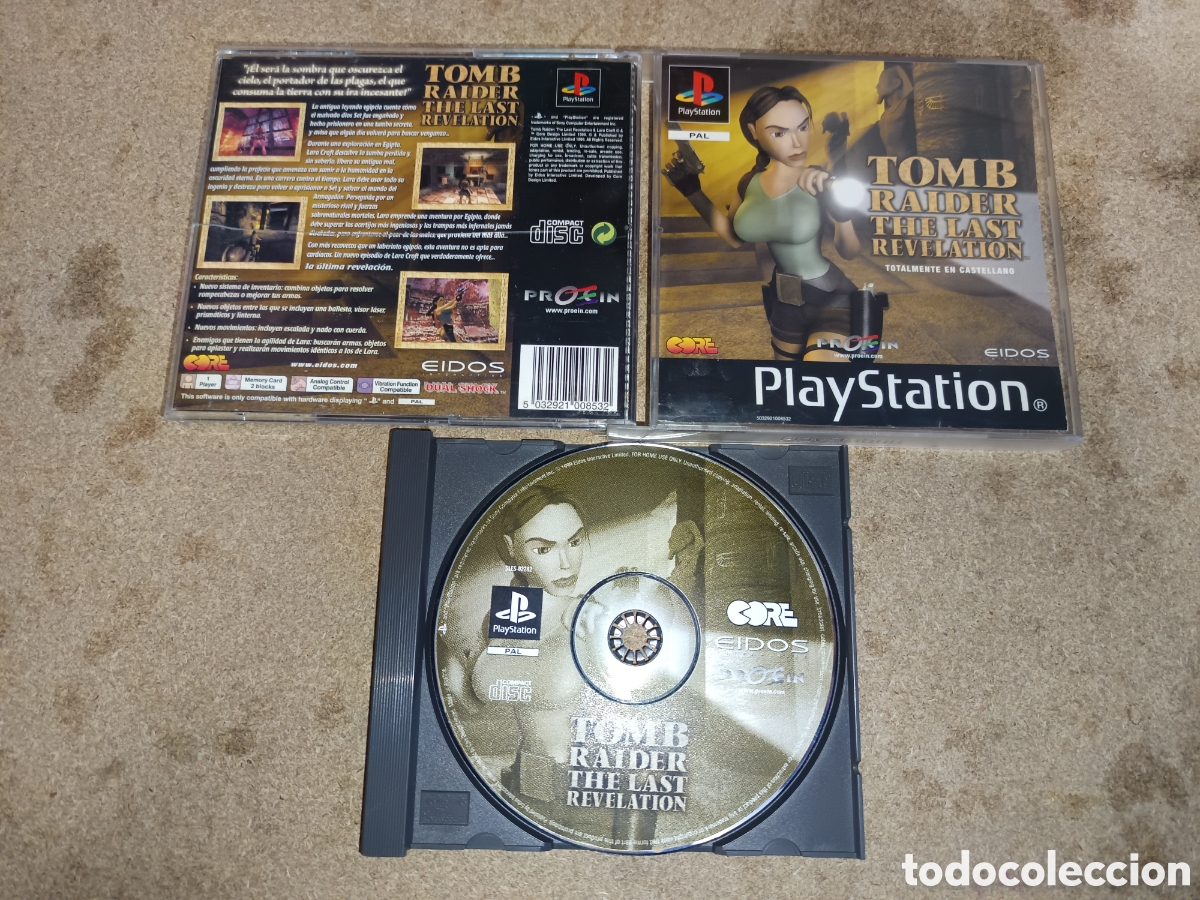 Videojuegos y Consolas: PS1 TOMB RAIDER THE LAST REVELATION PAL ESP SIN MANUAL
