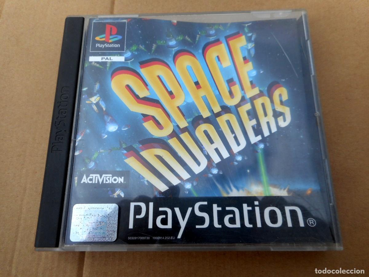 Videojuegos y Consolas: SPACE INVADERS PS1 (ACTIVISION- 1999) -COMPLETO-