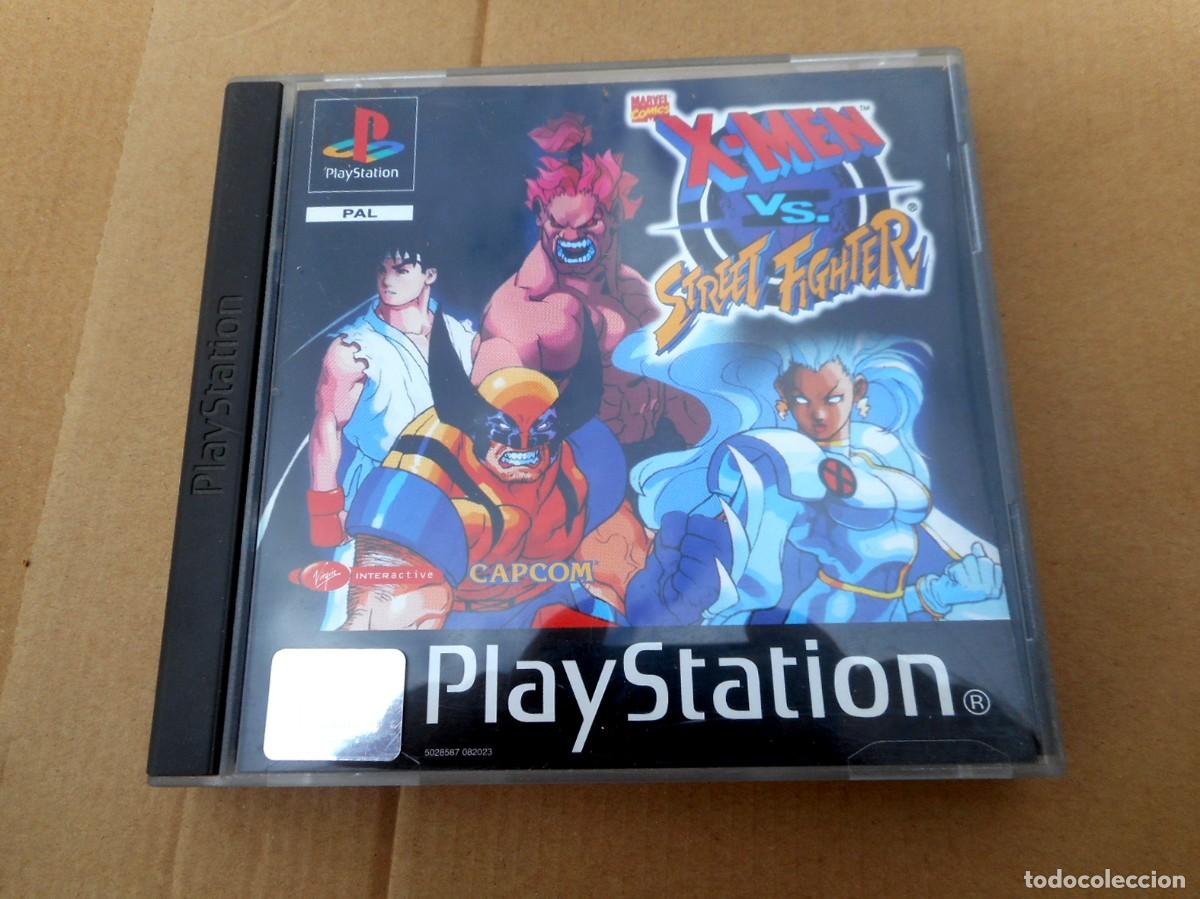 Videojuegos y Consolas: X-MEN VS STREET FIGHTER PS1 (CAPCOM -1998) -COMPLETO-