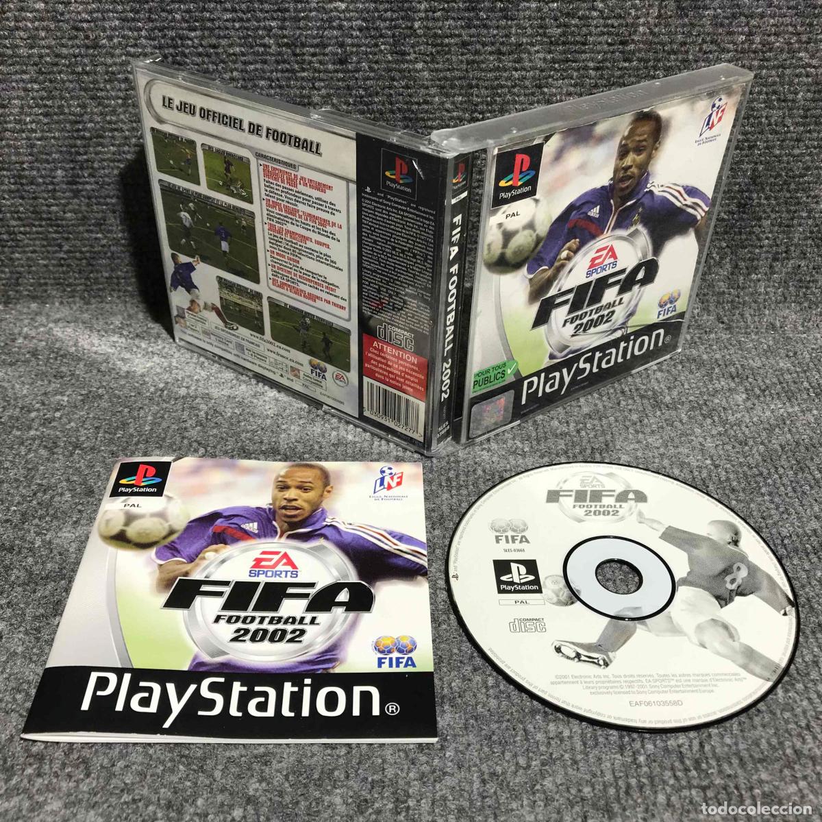 Videojuegos y Consolas: FIFA FOOTBALL 2002 SONY PLAYSTATION PS1
