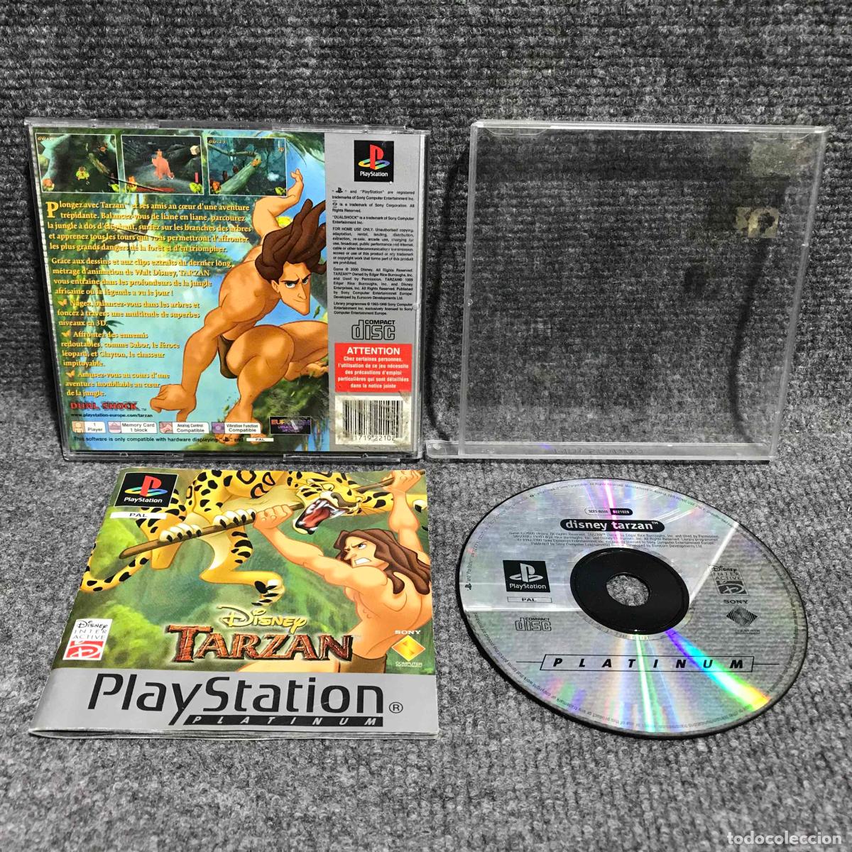 Videojuegos y Consolas: DISNEY'S TARZAN SONY PLAYSTATION PS1