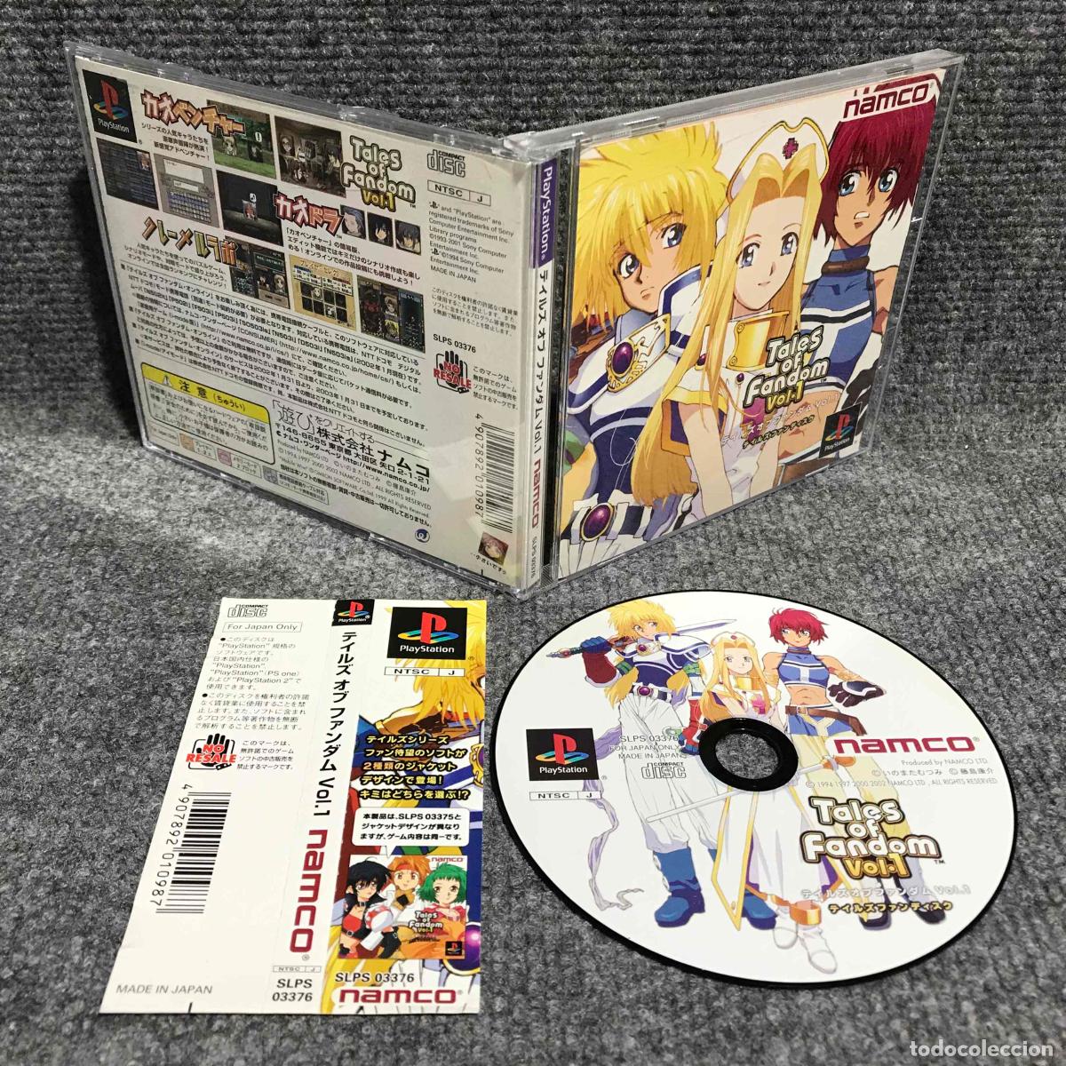 Videojuegos y Consolas: TALES OF FANDOM VOL 1 JAP SONY PLAYSTATION PS1