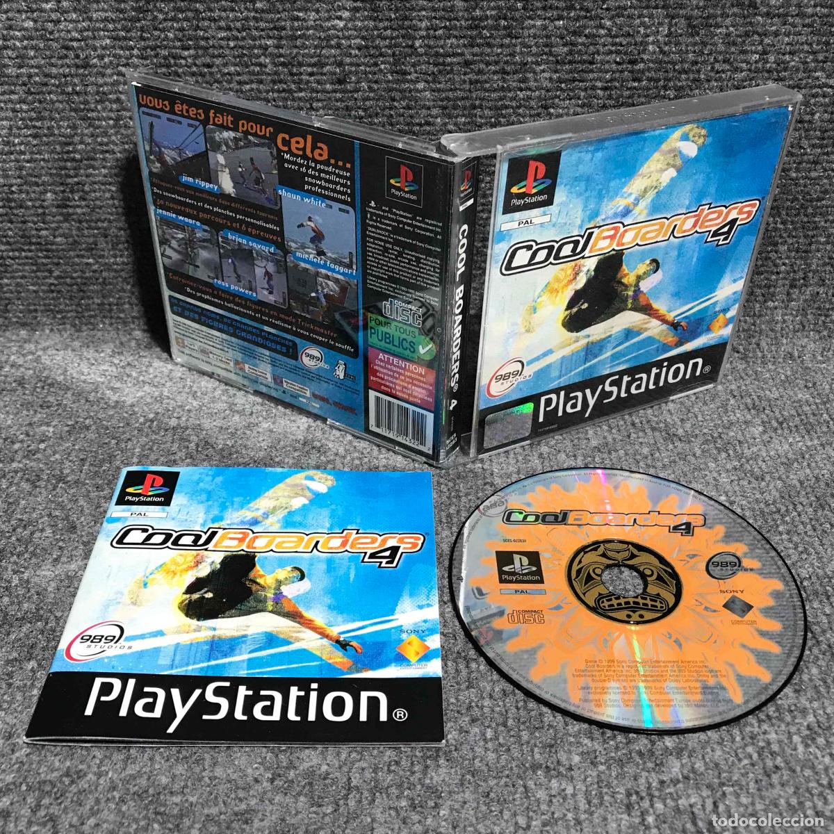 Videojuegos y Consolas: COOL BOARDERS 4 SONY PLAYSTATION PS1