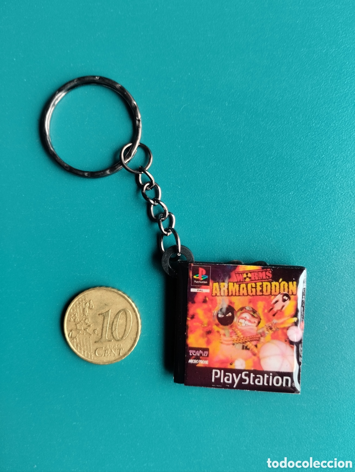 Videojuegos y Consolas: Llavero Worms Armageddon