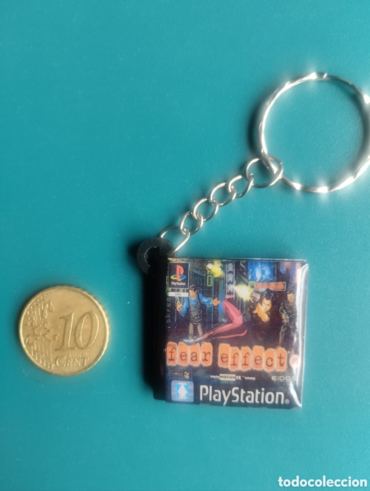 Videojuegos y Consolas: Llavero Fear Effect PS1