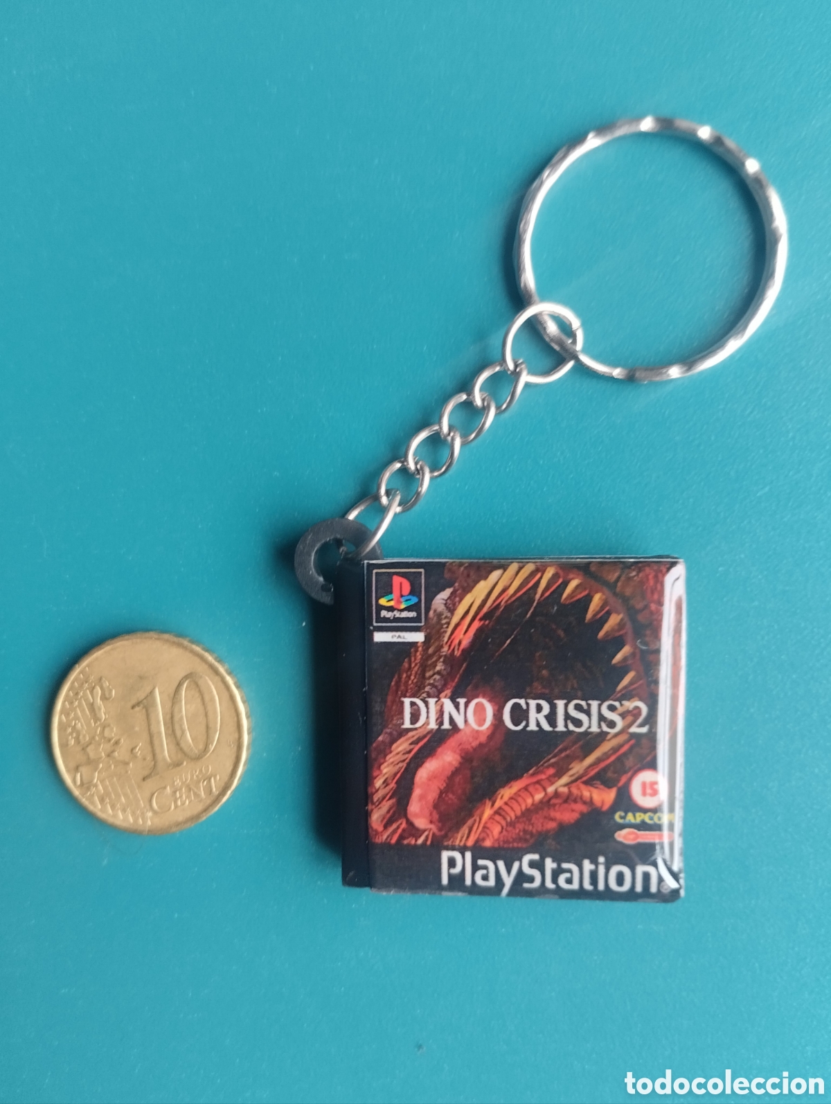 Videojuegos y Consolas: Llavero Dino Crisis 2