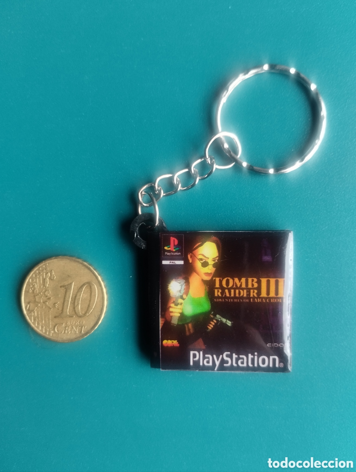 Videojuegos y Consolas: Llavero Tomb Raider III