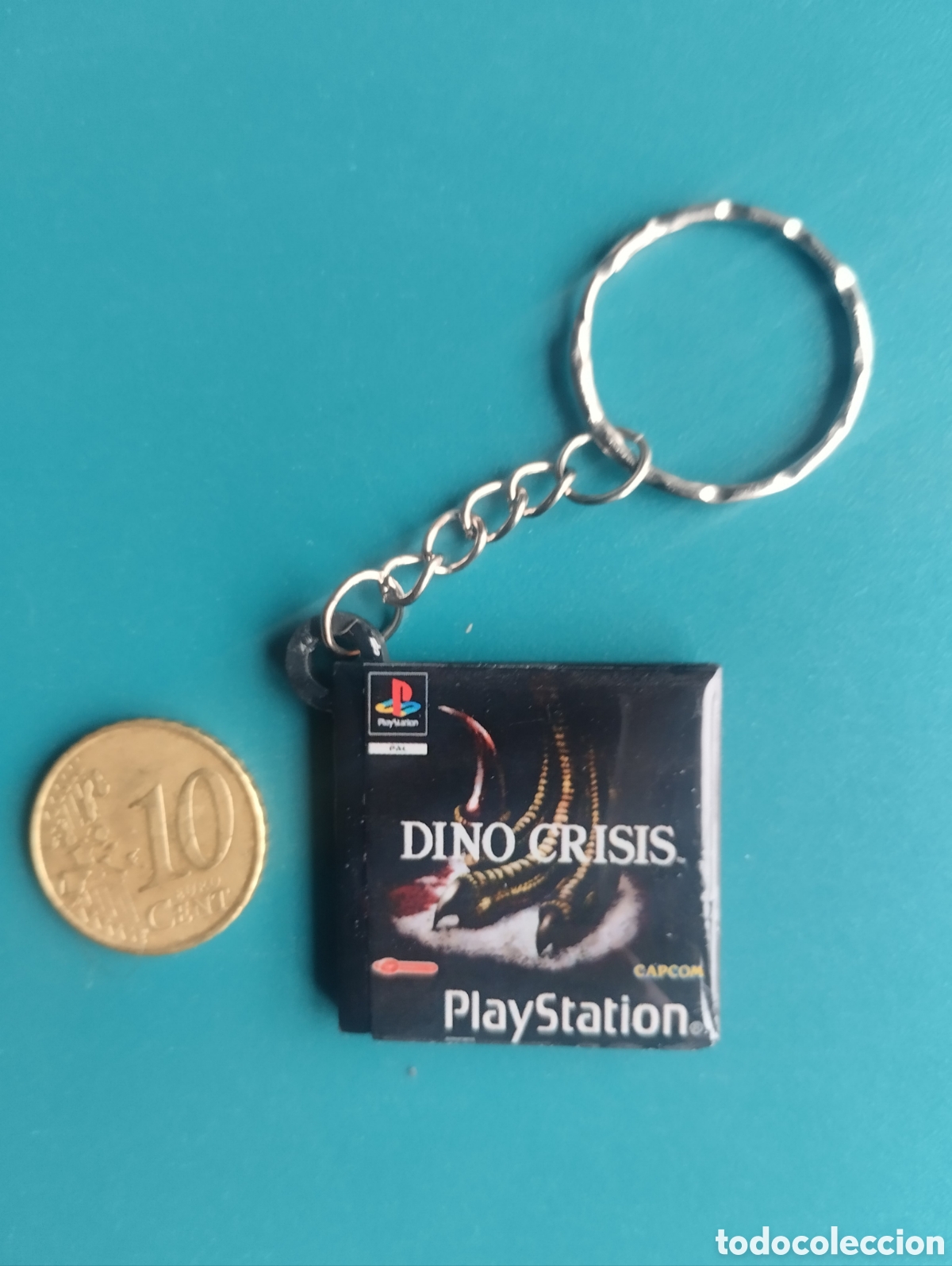 Videojuegos y Consolas: Llavero Dino Crisis Play Station