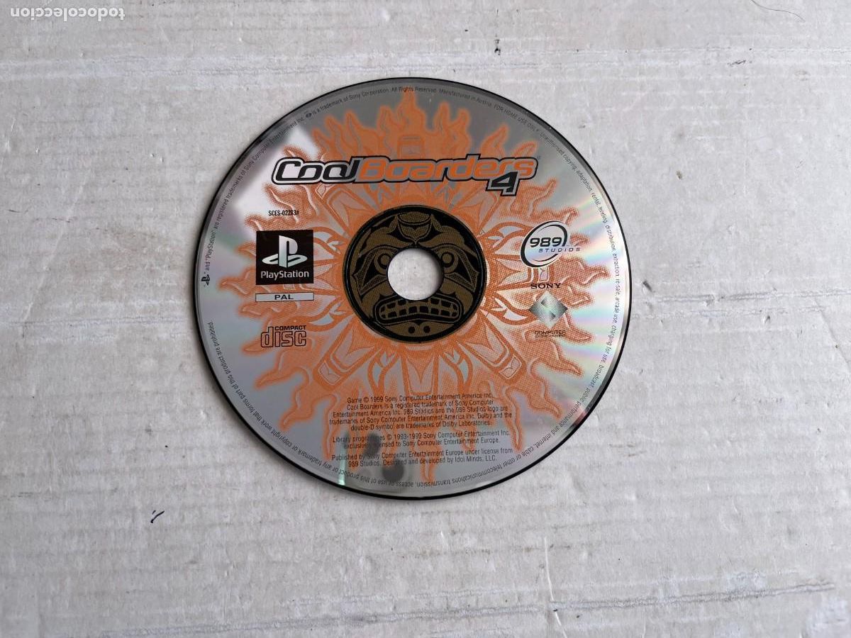 Videojuegos y Consolas: COO BOARDERS 4 - PSX PS1 PSONE PLAYSTATION 1 PLAY STATION ONE KREATEN