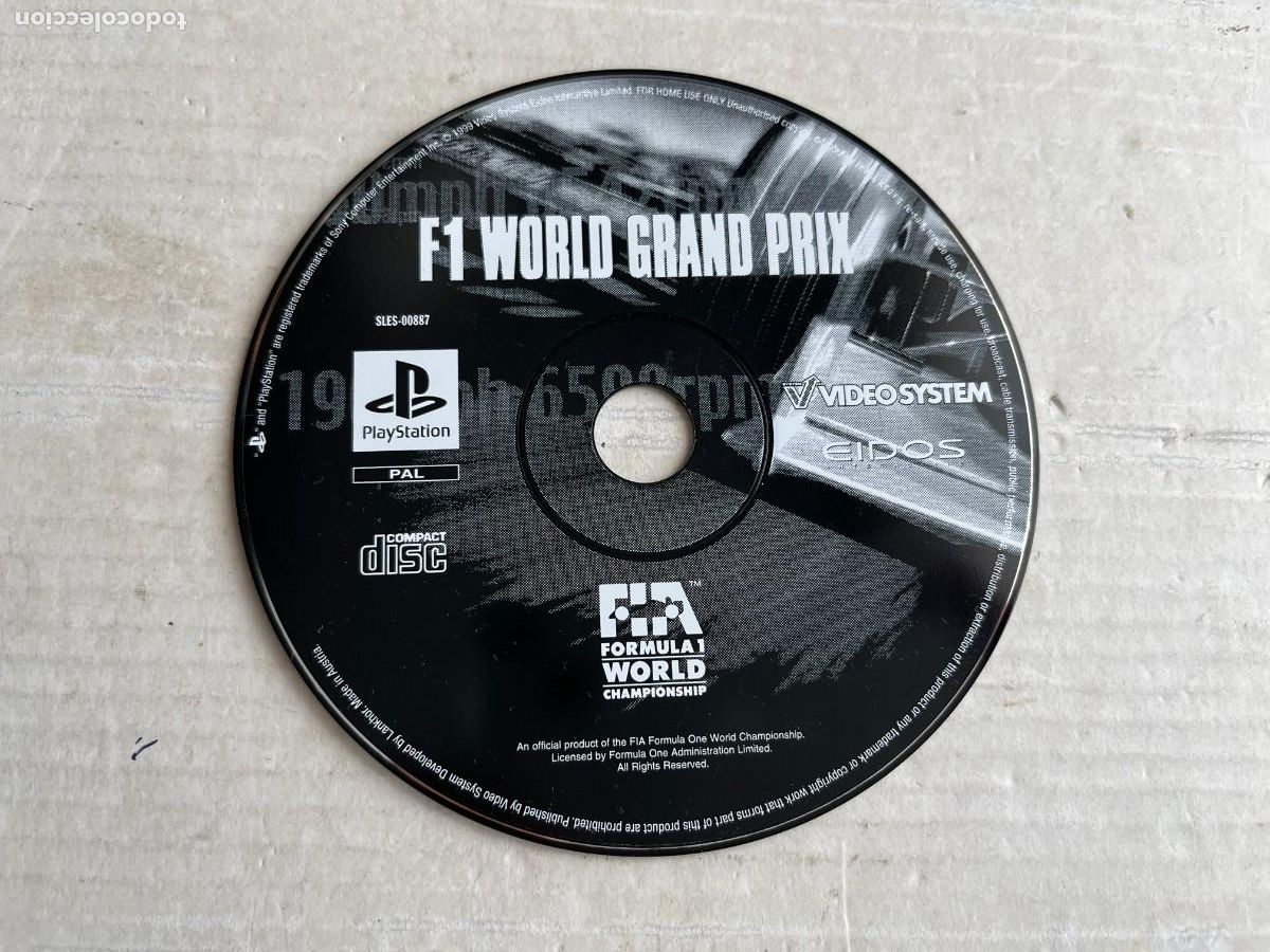 Videojuegos y Consolas: F1 WORLD GRND PRIX FORMULA ONE - PSX PS1 PSONE PLAYSTATION 1 PLAY STATION ONE KREATEN