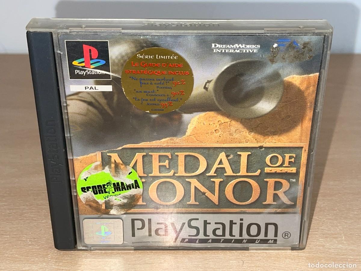 Videojuegos y Consolas: Sony PlayStation PS1 Juego Medal of Honor EA Dreamworks PAL play station psx psone Francia Platinum