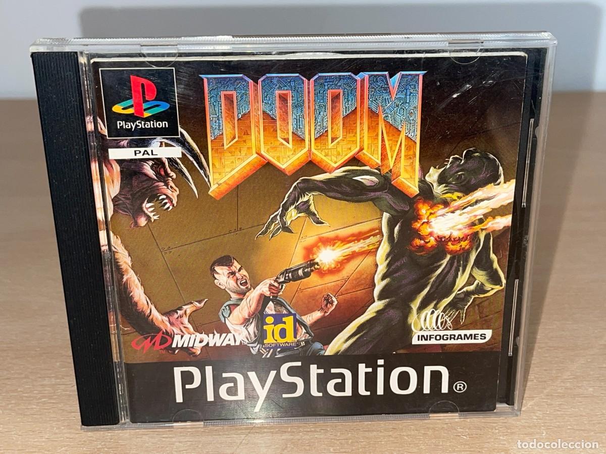Videojuegos y Consolas: Sony PlayStation PS1 Juego DOOM Midway Infogrames PAL play station psx psone