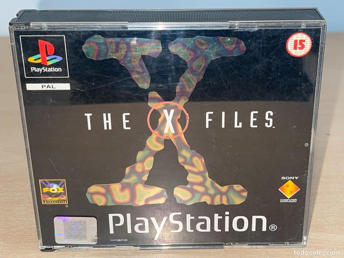 Videojuegos y Consolas: Sony PlayStation PS1 Juego The X Files PAL play station psx psone versi&oacute;n Francia con 4 Discos
