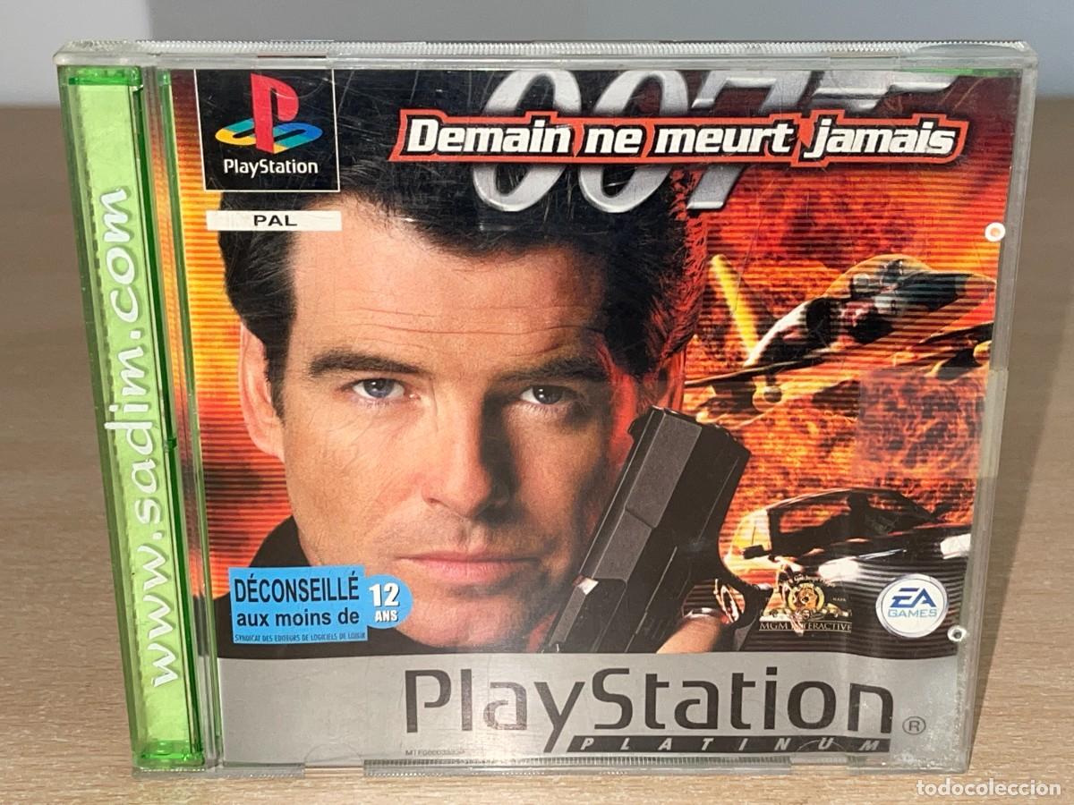 Videojuegos y Consolas: Sony PlayStation PS1 Juego 007 James Bond Demain ne meurt jamais PAL play station psx psone Francia
