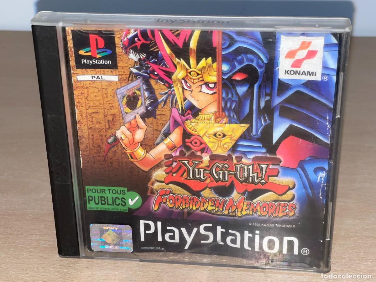 Videojuegos y Consolas: Sony PlayStation PS1 Estuche Yu Gi Oh Forbidden Memories Konami PAL play station psx psone Francia