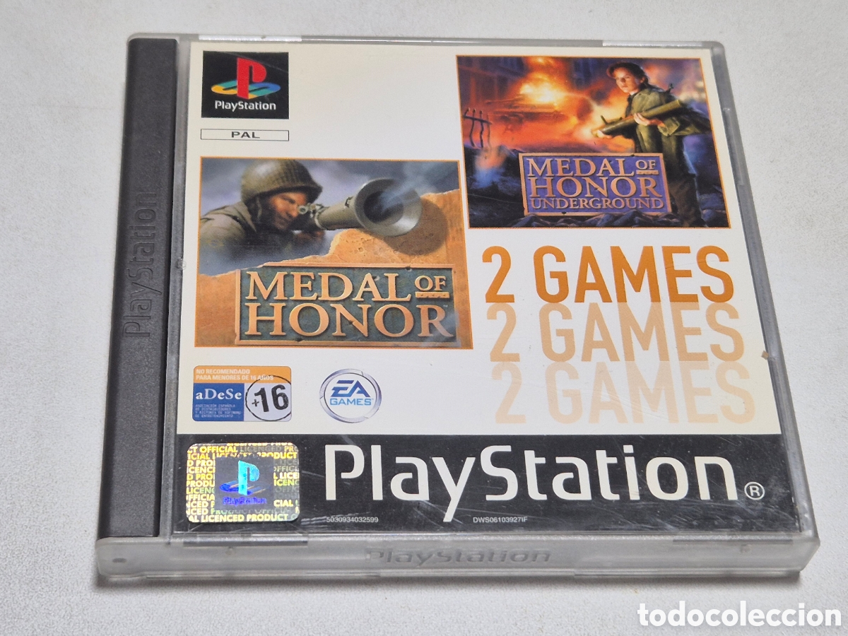 Videojuegos y Consolas: Medal Of Honor + Medal Of Honor Underground