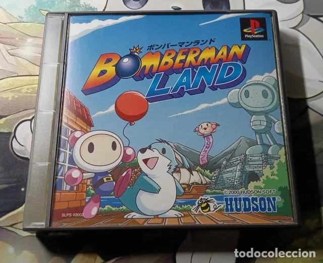 Videojuegos y Consolas: Bomberman Land para Playstation 1 versi&oacute;n japonesa + Spine Card + Tarjeta de Registro