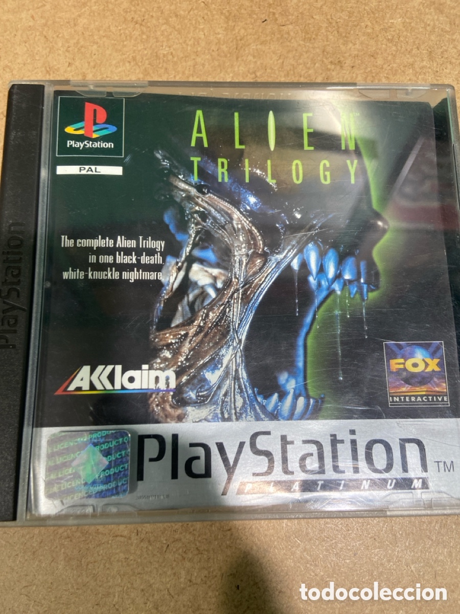Videojuegos y Consolas: PS1. Al&iacute;en trilogy. Juego