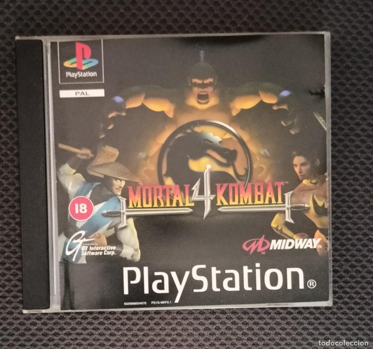 Videojuegos y Consolas: Mortal Kombat 4 PlayStation 1 PS1 (sin manual)