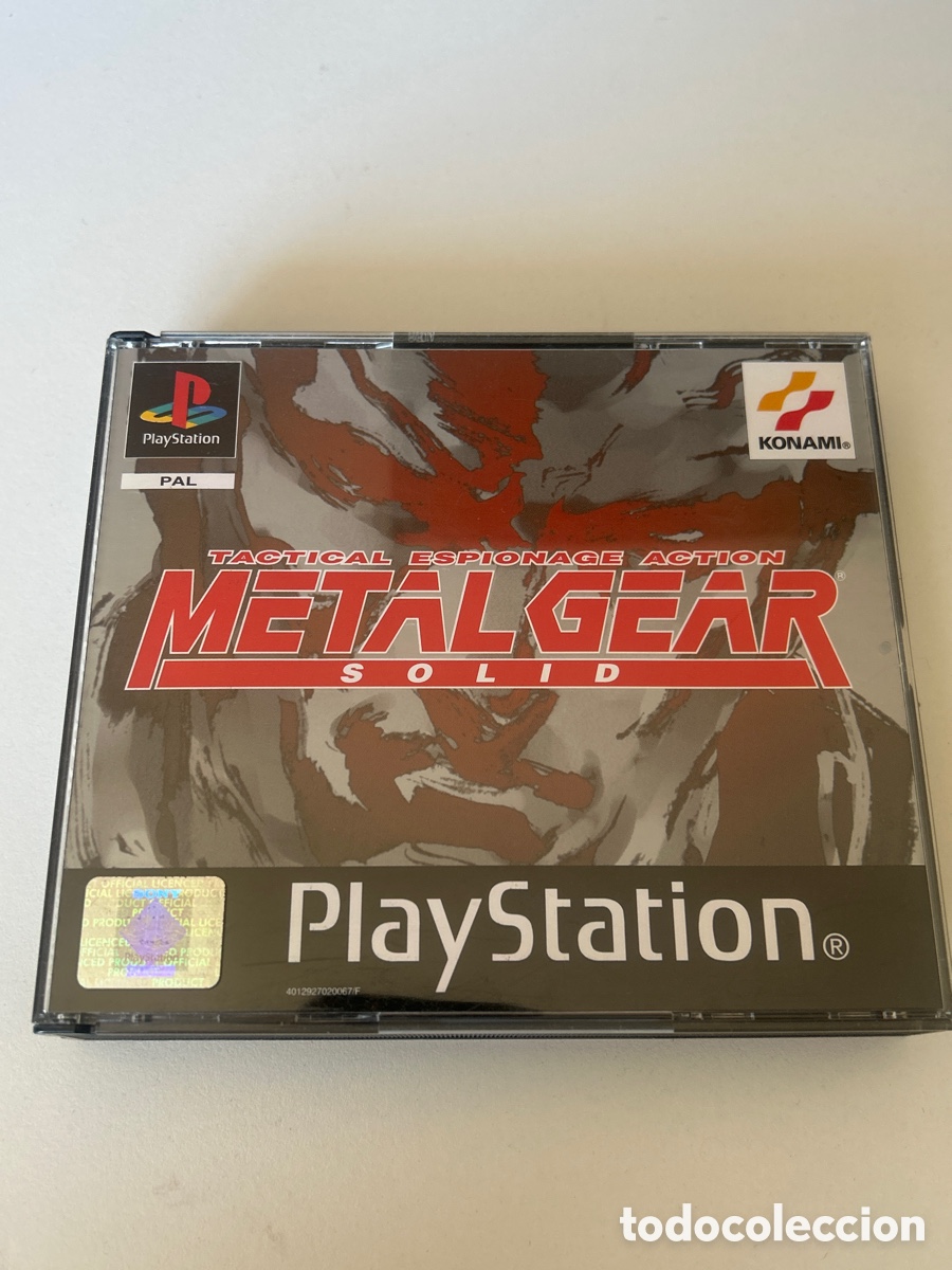 Videojuegos y Consolas: Juego de PS1 -METAL GEAR SOLID-