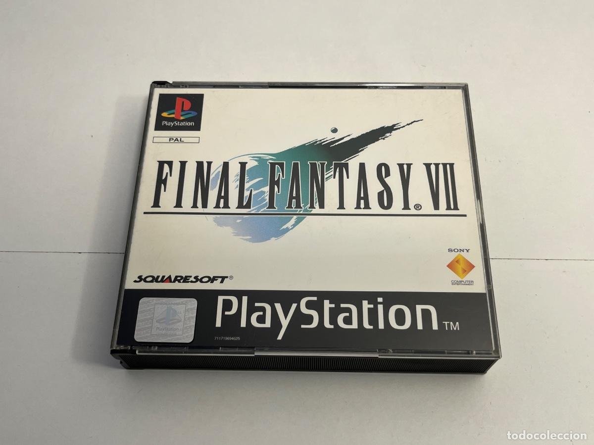 Videojuegos y Consolas: Final Fantasy VII (PS1 original Espa&ntilde;a)