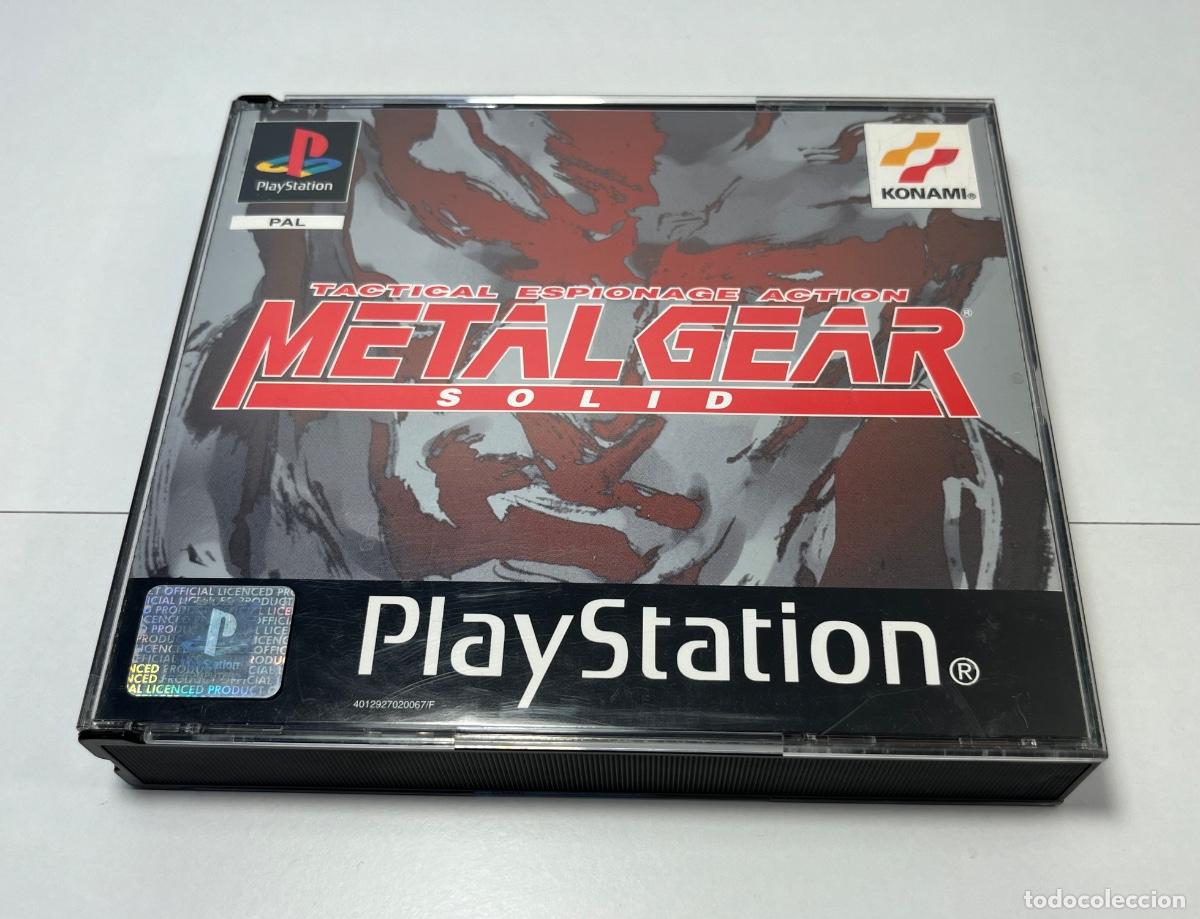 Videojuegos y consolas: Metal Gear Solid (PS1 original Espa&ntilde;a) - Foto 1