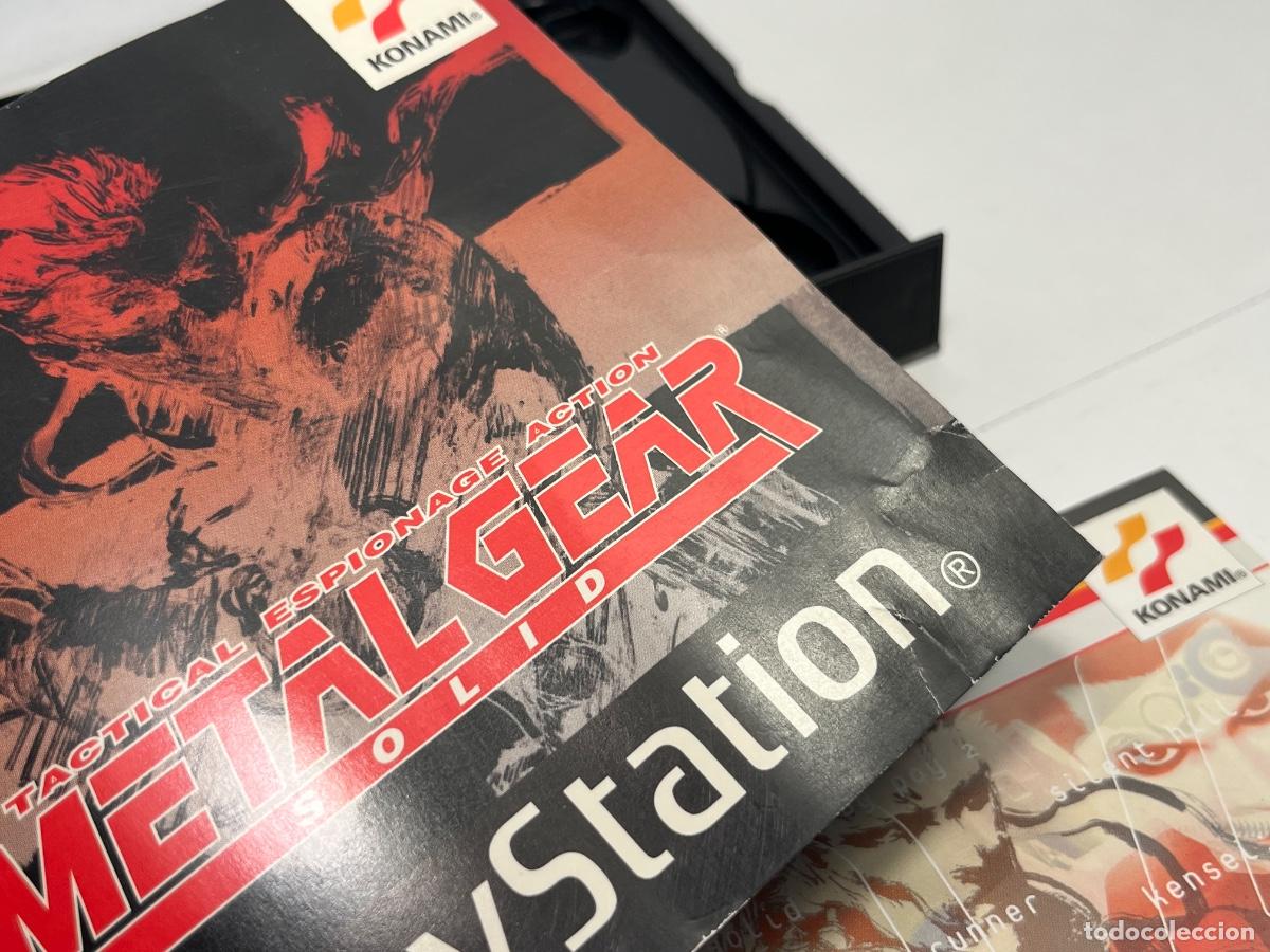 Videojuegos y consolas: Metal Gear Solid (PS1 original Espa&ntilde;a) - Foto 10