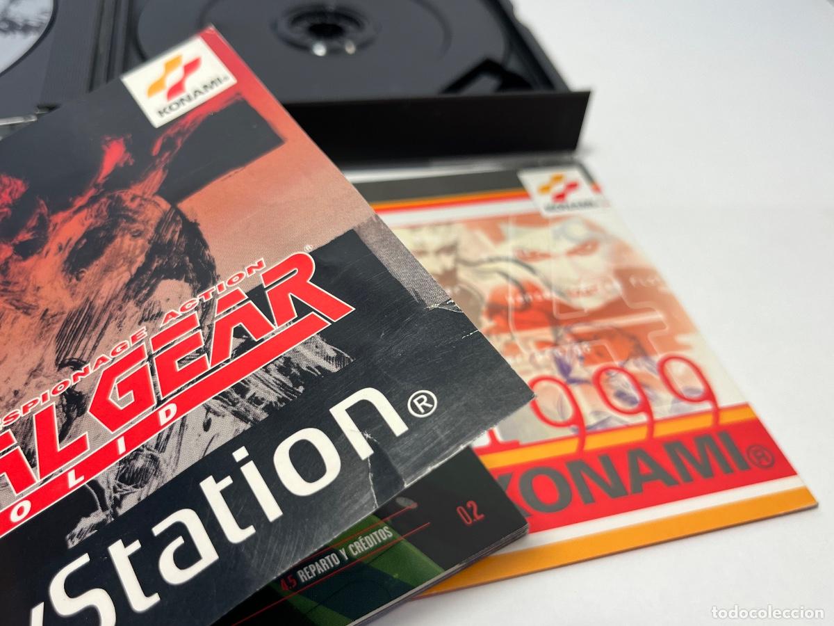 Videojuegos y consolas: Metal Gear Solid (PS1 original Espa&ntilde;a) - Foto 21