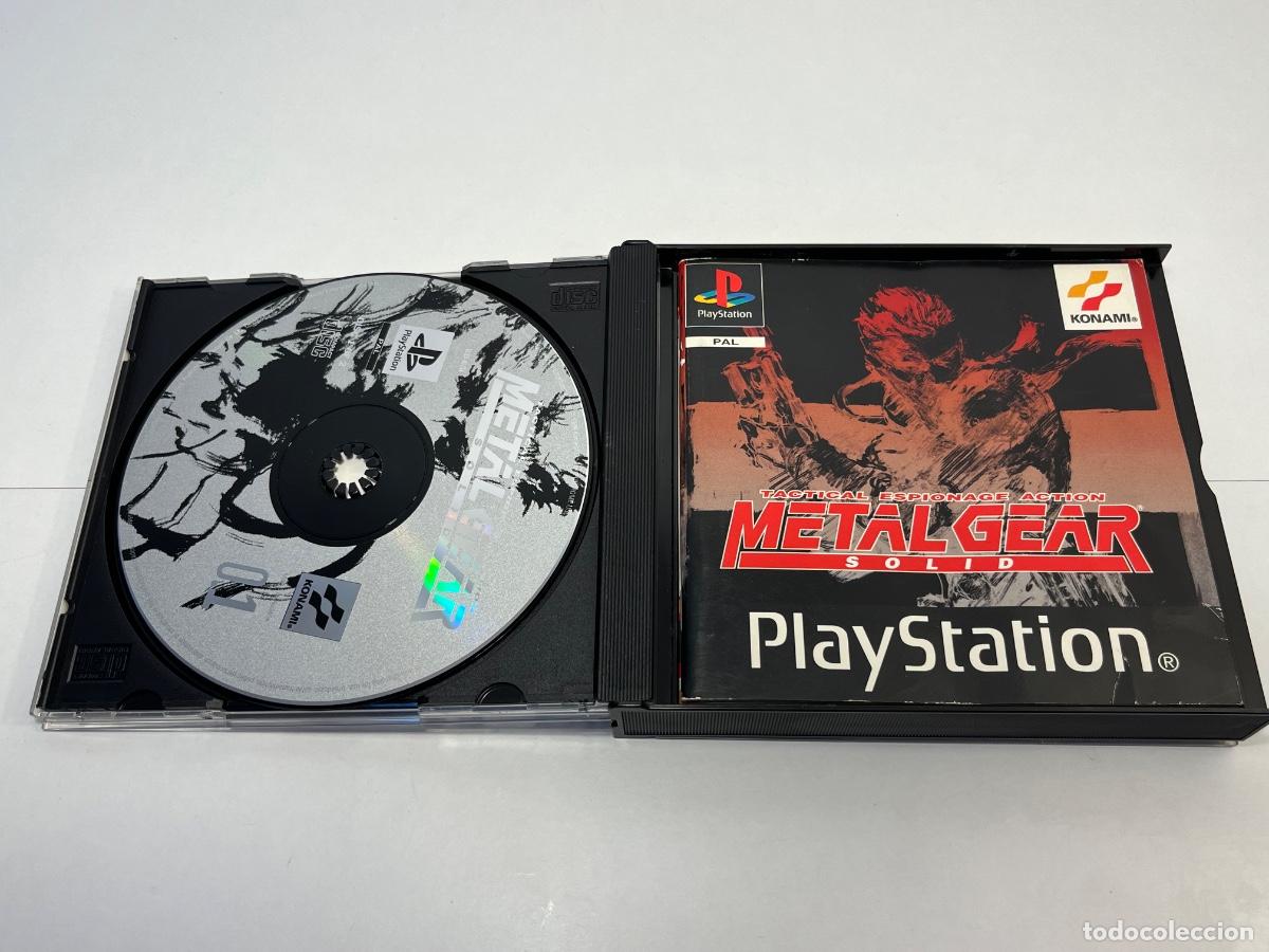 Videojuegos y consolas: Metal Gear Solid (PS1 original Espa&ntilde;a) - Foto 23