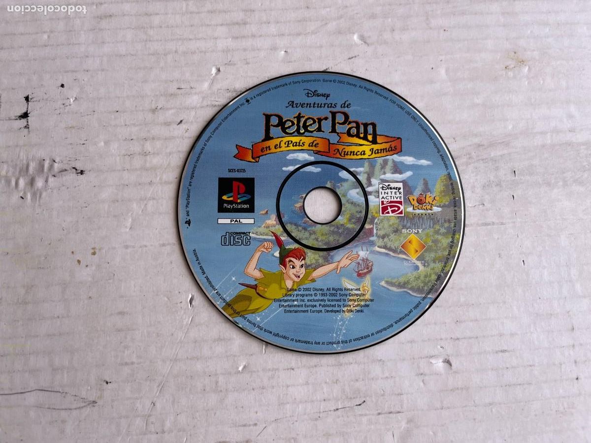 Videojuegos y Consolas: PETER PAN EN EL PAIS DE NUNCA JAMAS DISNEY PSX PS1 PSONE PLAYSTATION 1 PLAY STATION ONE KREATEN