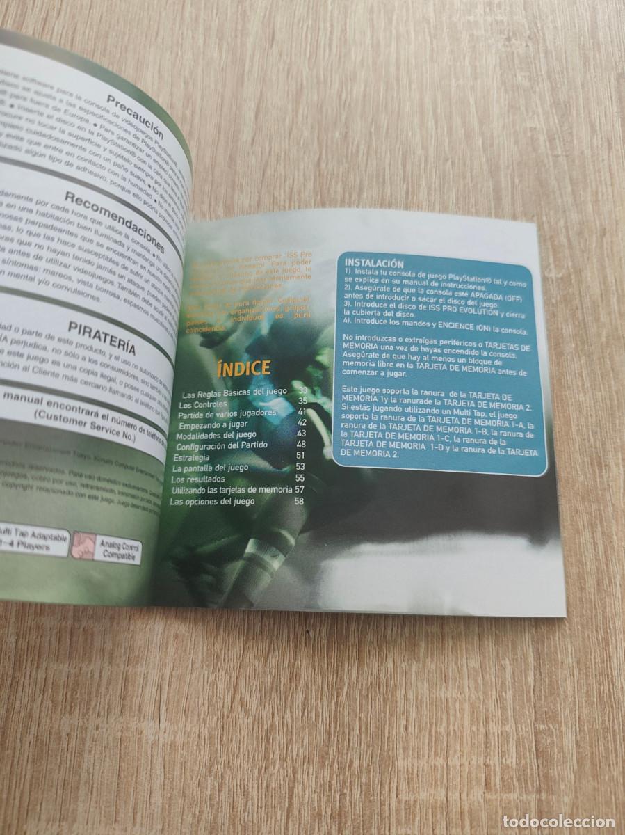 Videojuegos y consolas: Manual ISS Pro Evolution PSX - Foto 2