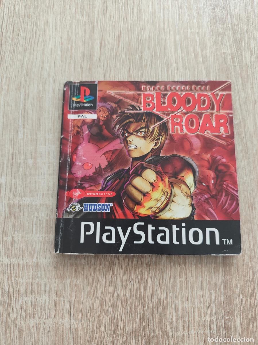 Videojuegos y Consolas: Manual Bloody Roar PSX PAL