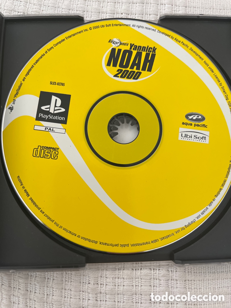 Videojuegos y consolas: Yannick Noah 2000. PlayStation - Foto 6