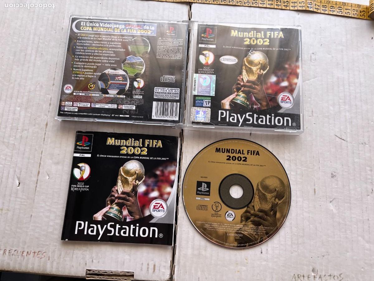 Videojuegos y Consolas: MUNDIAL FIFA 2002 - PSX PS1 PLAYSTATION 1 PLAY STATION ONE PS 1 KREATEN