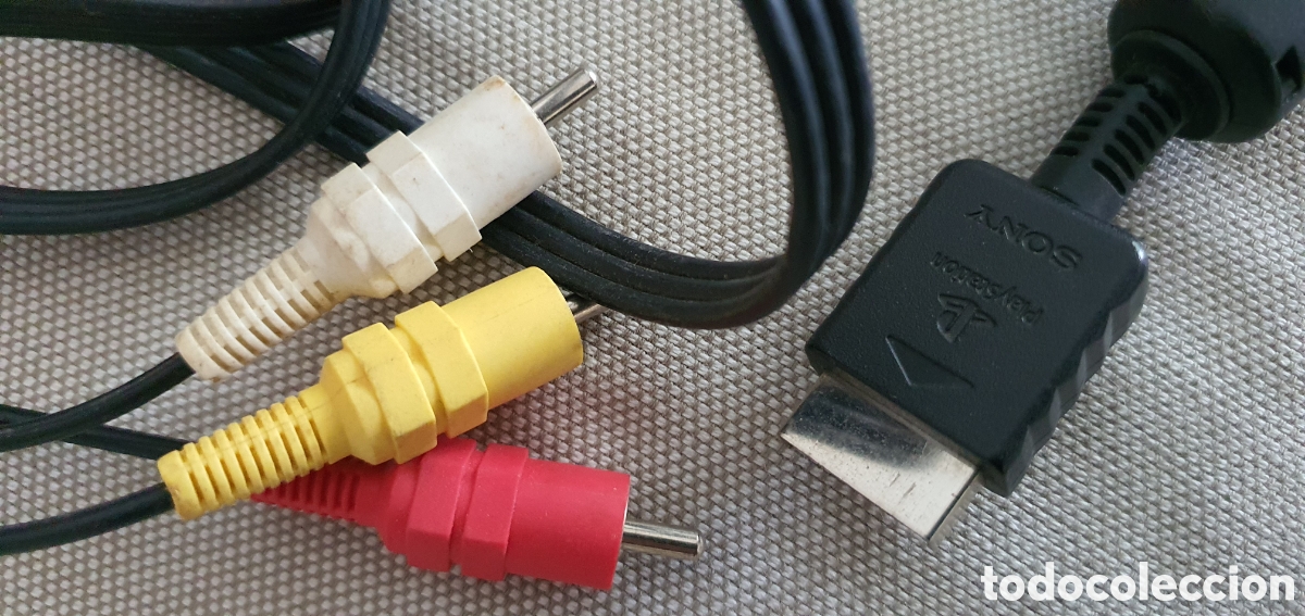 Videojuegos y Consolas: Cable AV Playstation 1