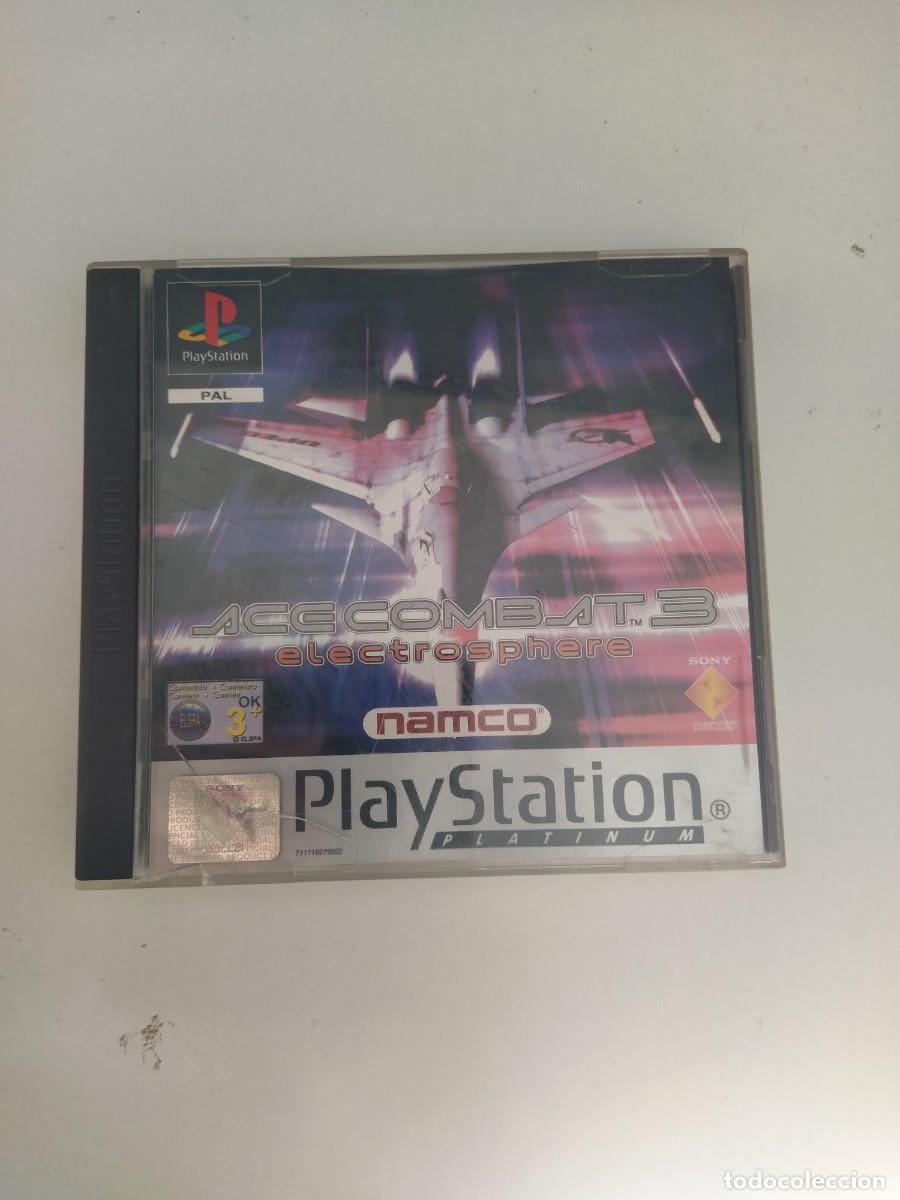 Jeux Vid&eacute;o et Consoles: ACECOMBAT 3 PS PLAYSTATION COMPLETO PAL-EUROPA ORIGINAL