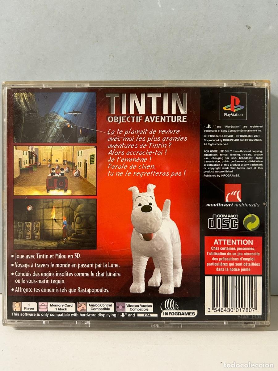 Videojuegos y consolas: PS1 Tintin Objectif Aventure completo - Foto 2