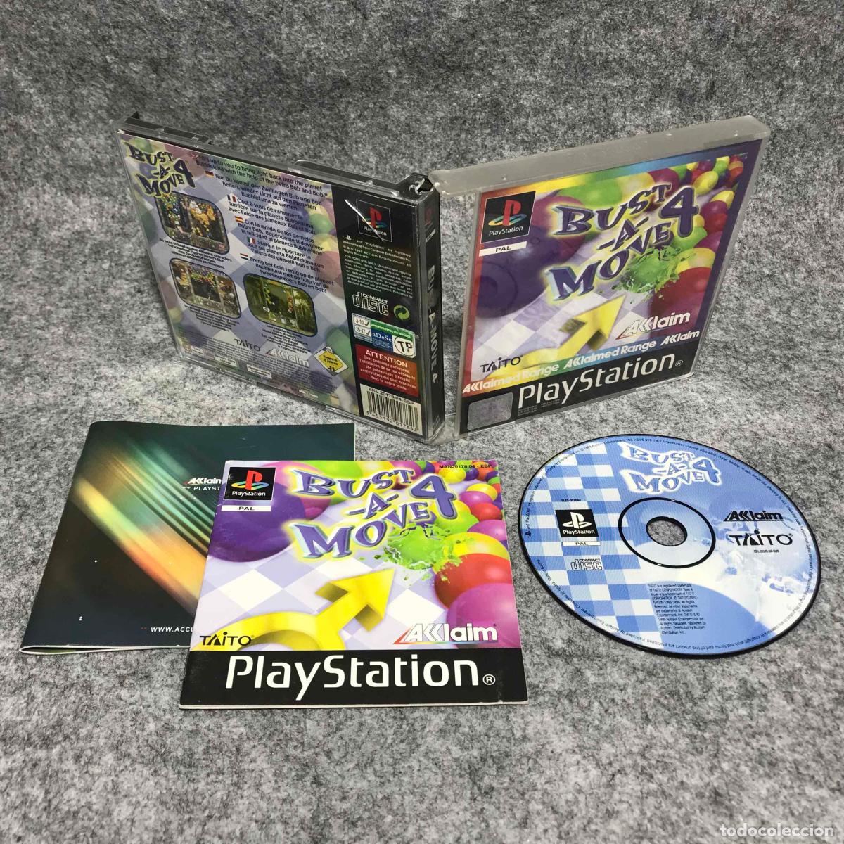 Videojuegos y Consolas: BUST A MOVE 4 SONY PLAYSTATION PS1
