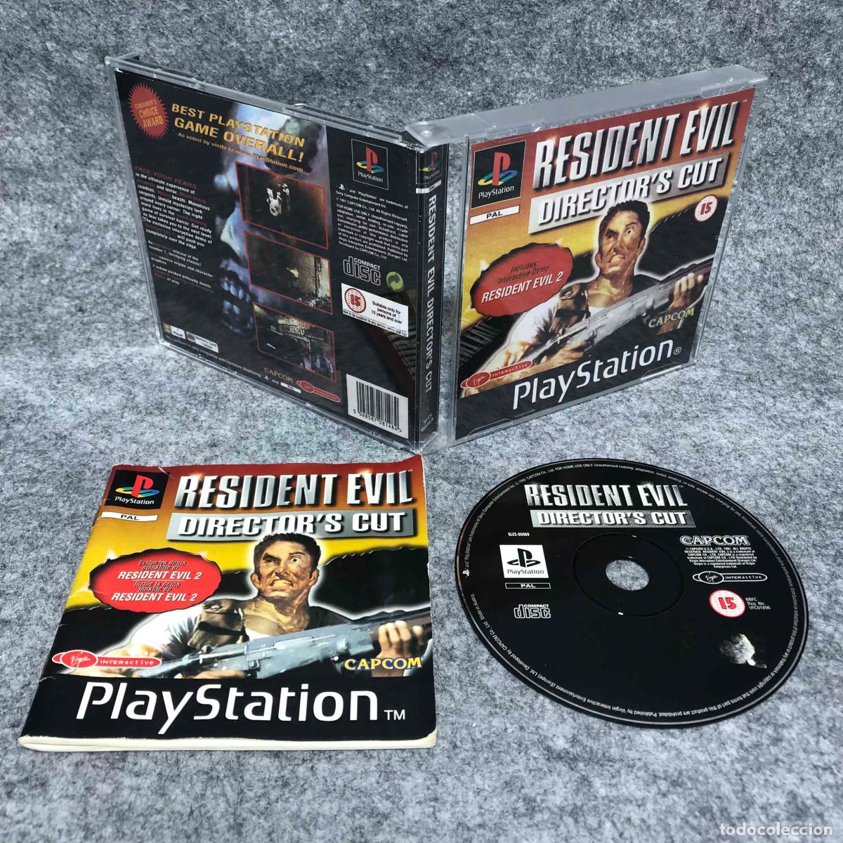Videojuegos y Consolas: RESIDENT EVIL DIRECTORS CUT SONY PLAYSTATION PS1