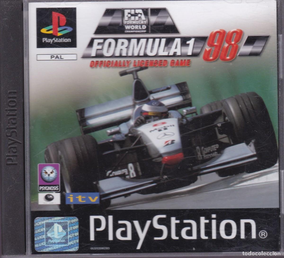 Videojuegos y Consolas: FORMULA 1 98 PS1 UK BUEN ESTADO OPORTUNIDAD