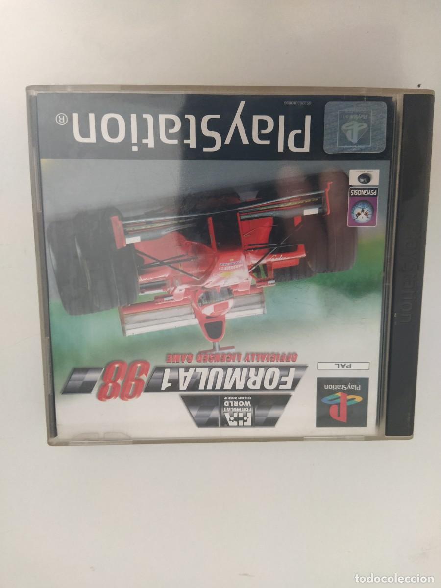Videojuegos y Consolas: FORMULA ONE 1 98 PS1 PLAYSTATION COMPLETO PAL-ESPA&Ntilde;A PRIMERA EDICION
