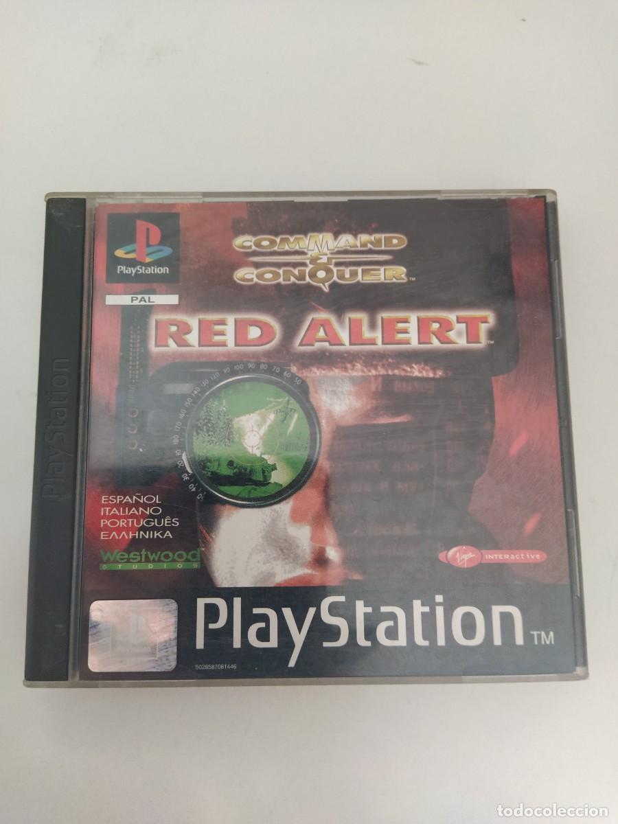 Videojuegos y Consolas: COMMAND & CONQUER RED ALERT PS1 PLAYSTATION COMPLETO PAL-ESPA&Ntilde;A PAL-EUROPA