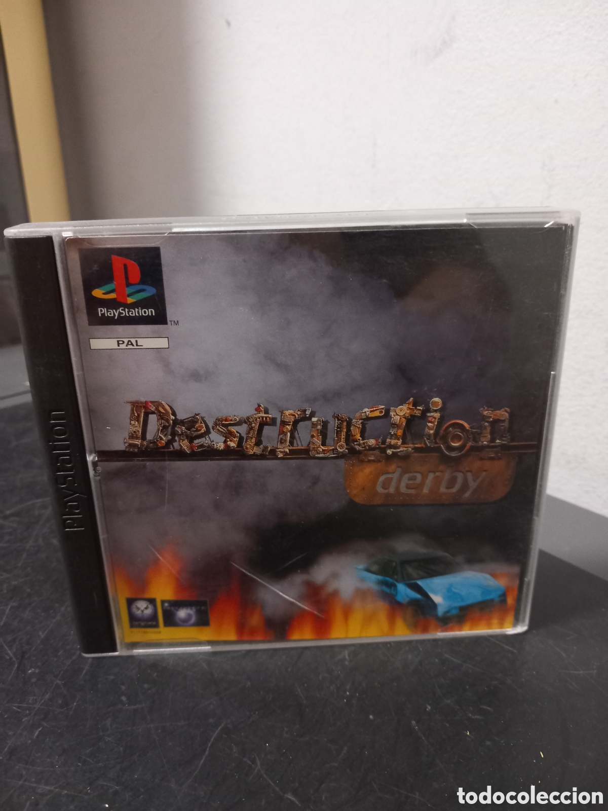 Videojuegos y Consolas: ANTIGUO JUEGO PLAYSTATION PAL DESTRUCTION DERBY ORIGINAL Y COMPLETO