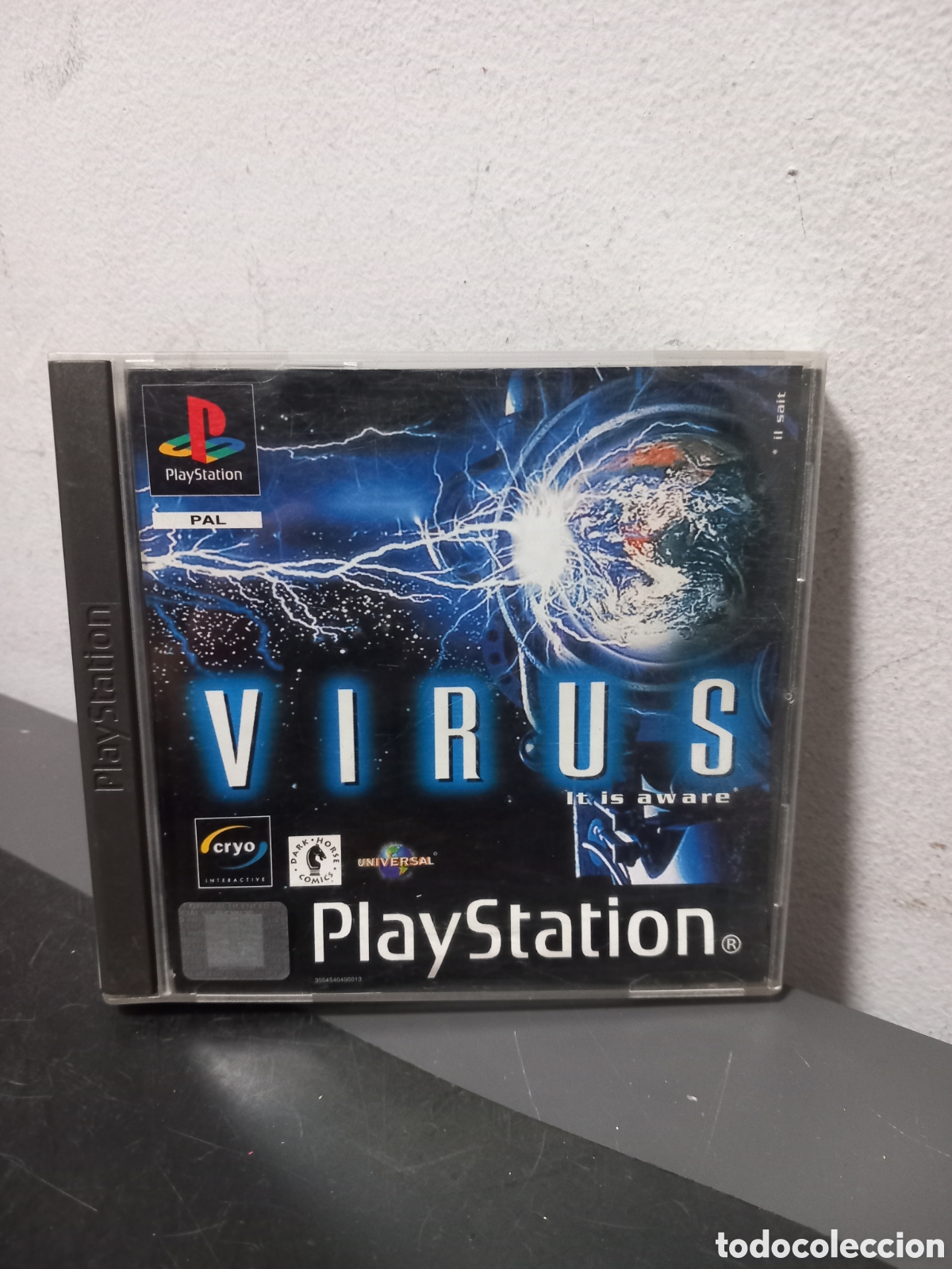 Videojuegos y Consolas: ANTIGUO JUEGO PLAYSTATION VIRUS IT IS AWARE PAL ORIGINAL COMPLETO
