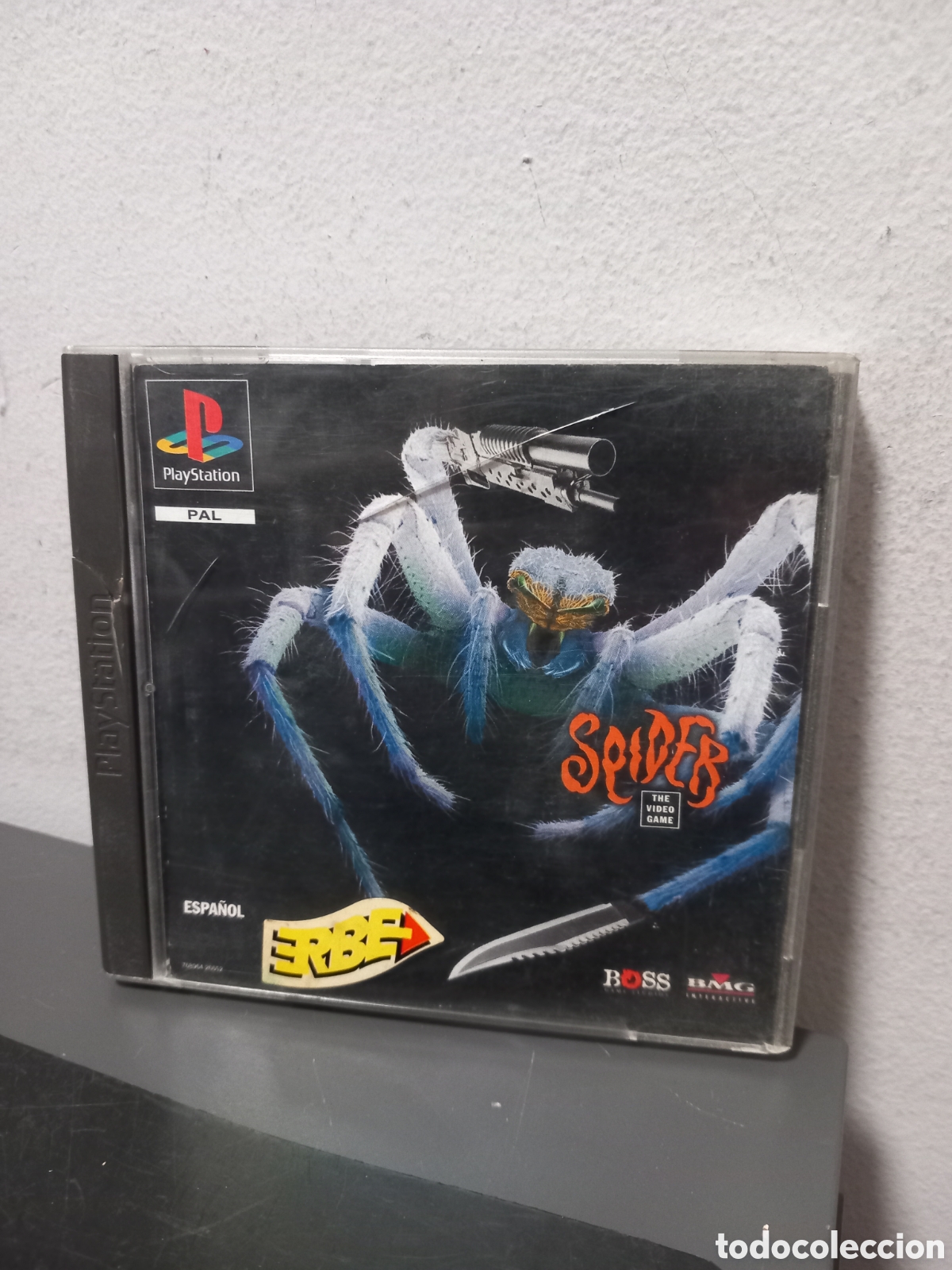 Videojuegos y Consolas: ANTIGUO JUEGO PLAYSTATION SPIDER PAL ORIGINAL Y EN CAJA COMPLETO