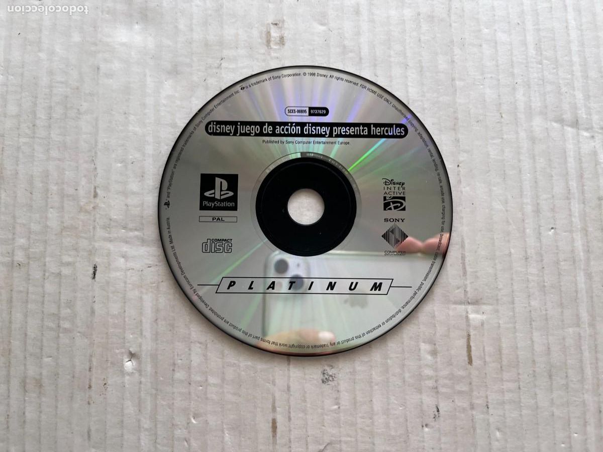 Videojuegos y Consolas: DISNEY JUEGO DE ACCION HERCULES - PLATINUM - PSX PS1 PSONE PLAYSTATION 1 PLAY STATION ONE KREATEN