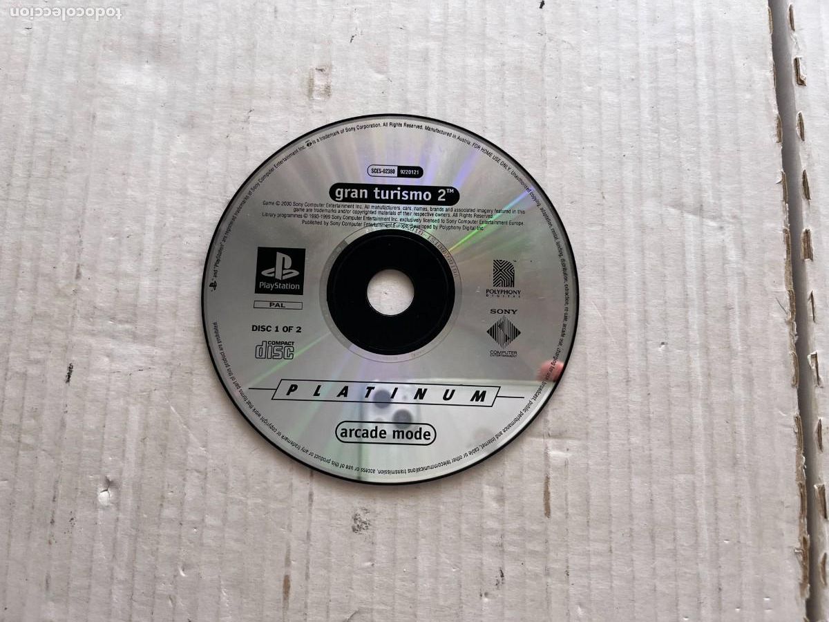 Videojuegos y Consolas: GRAN TURISMO 2 ARCADE MODE - PLATINUM - PSX PS1 PSONE PLAYSTATION 1 PLAY STATION ONE KREATEN