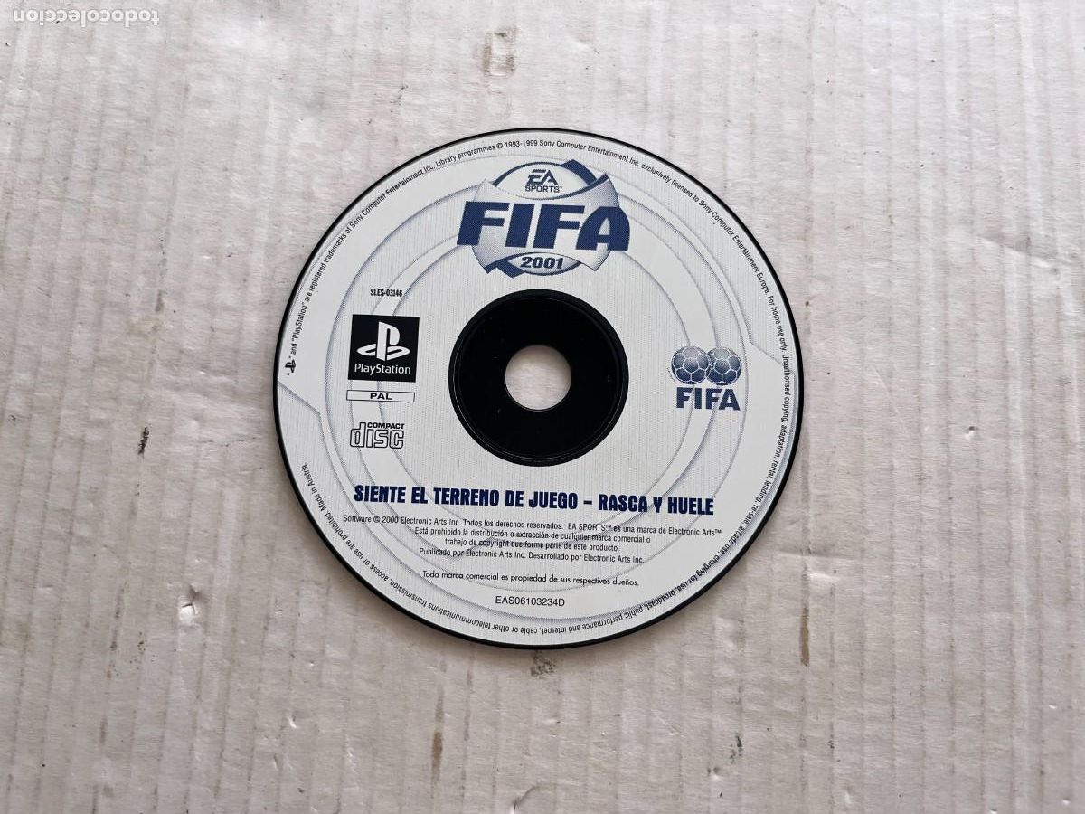 Videojuegos y Consolas: FIFA 2001 SLES 03146 - PSX PS1 PSONE PLAYSTATION 1 PLAY STATION ONE KREATEN