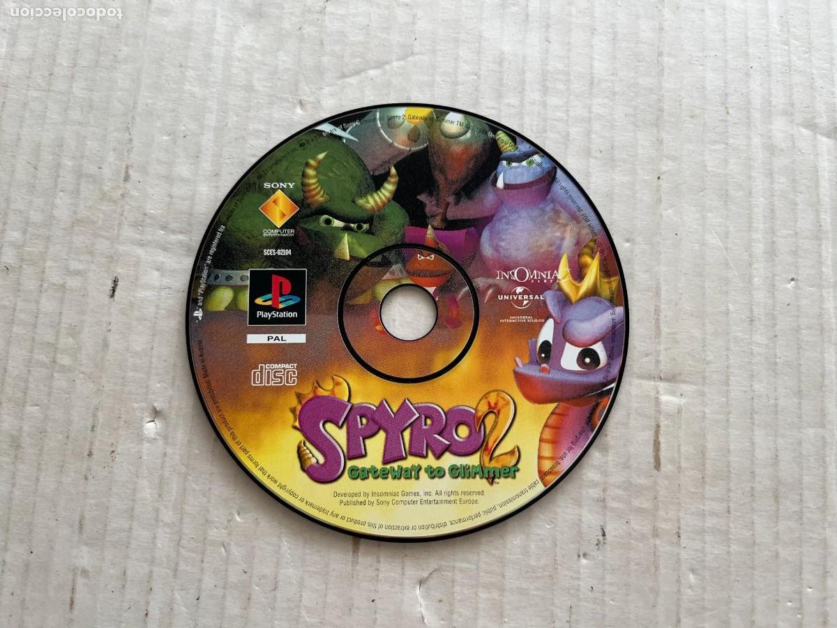 Videojuegos y Consolas: SPYRO 2 GATEWAY TO GLIMMER SLES 02104 PSX PS1 PSONE PLAYSTATION 1 PLAY STATION ONE KREATEN