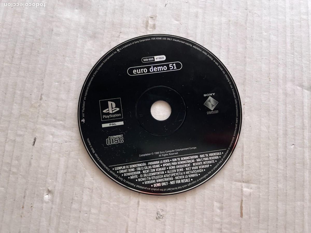 Videojuegos y Consolas: EURO DEMO 51 - . PSX PS1 PSONE PLAYSTATION 1 PLAY STATION ONE KREATEN